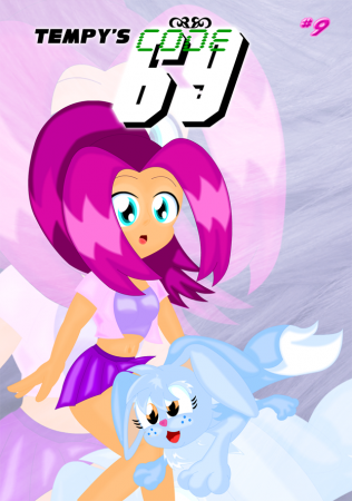Code 69 - Issue 9
The 9th issue of Code 69 is currently being released on Ero-Mania, currently the first 2 pages (as well the cover) has been released. Furry Friend introduces a new friend for Izanami who turns out to need a bit more then she is expecting.

Please Support me and others on Ero-mania, a cheap price for lots of great adult fun!  
Keywords: Izanami Code 69 Clean