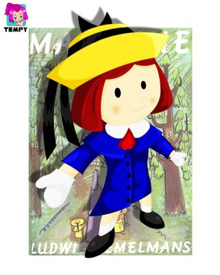 Madeline - Classic Blue
"In an old house in Paris, that was covered in Vine
Lived Twelve little girls, in two straight lines.
They left the house at half-past-nine
In two straight lines, in rain or shine.
The Smallest one was Madeline."

If you don't know Madeline, you should either not be bothered to read this, or learn. First published in 1939, Madeline was created by Austrain author Ludwig Bemelmans and he wrote.. well.. 7 stories, though the 7th is kinda fairly new in the way it was first released in 1999, after being lost for a long time and only found well after his death. Like the other girls, Madeline does have parents, and is at the bording school of Miss Clavel (not a nun)...

anyway.. This image is kinda based on my fusion a bit of my own style with the original artwork from the books and her DIC 80s/90s animation model. She is often shown in one of two dresses, so i might release a few tweaks on this image. I'm not 100% happy with it, i must admit, cause i think some of it looks flat.. but that is kinda correct to the source refences ^_^

Anyway. I like Madeline and that's all there is. There isn't, any more.
Keywords: Clean Madeline